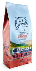 Pet's Brunch Adult Maxi Breeds (Телятина и тыква)
